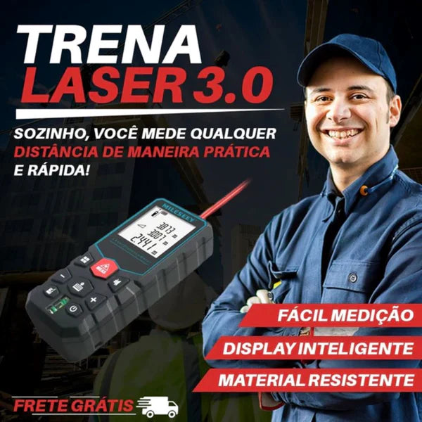 Trena Métrica a Laser - Profissional